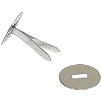IXL Premier-Grip 804300196-62 - Sujeta papeles con arandelas (acero estañado- 19 mm- 200 unidades)